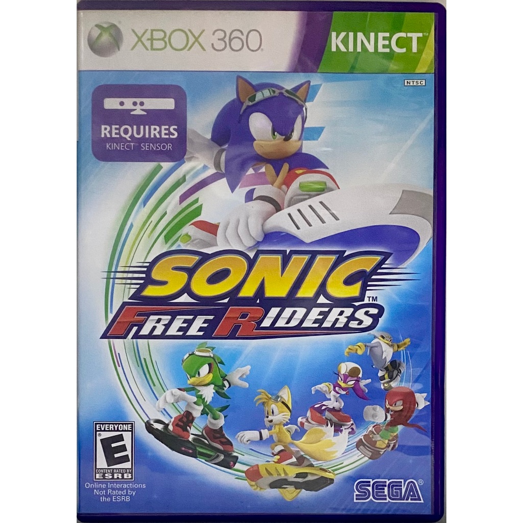 Sonic Free Riders - Xbox 360 - Original | Shopee Brasil