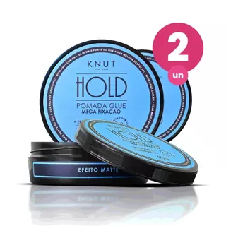 Kit 2 Pomada Capilar Knut Hold Glue 40g em Oferta na Shopee