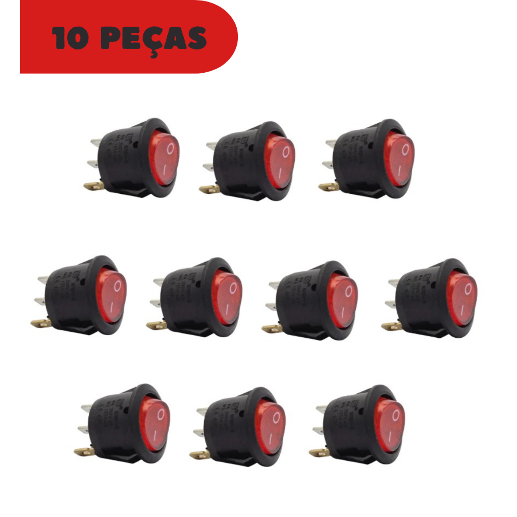 Botão Tic Tac 12V em Oferta | Shopee 2026