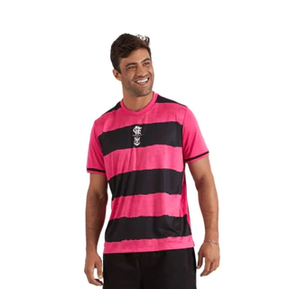 Camiseta Flamengo Sun Outubro Rosa Masculino