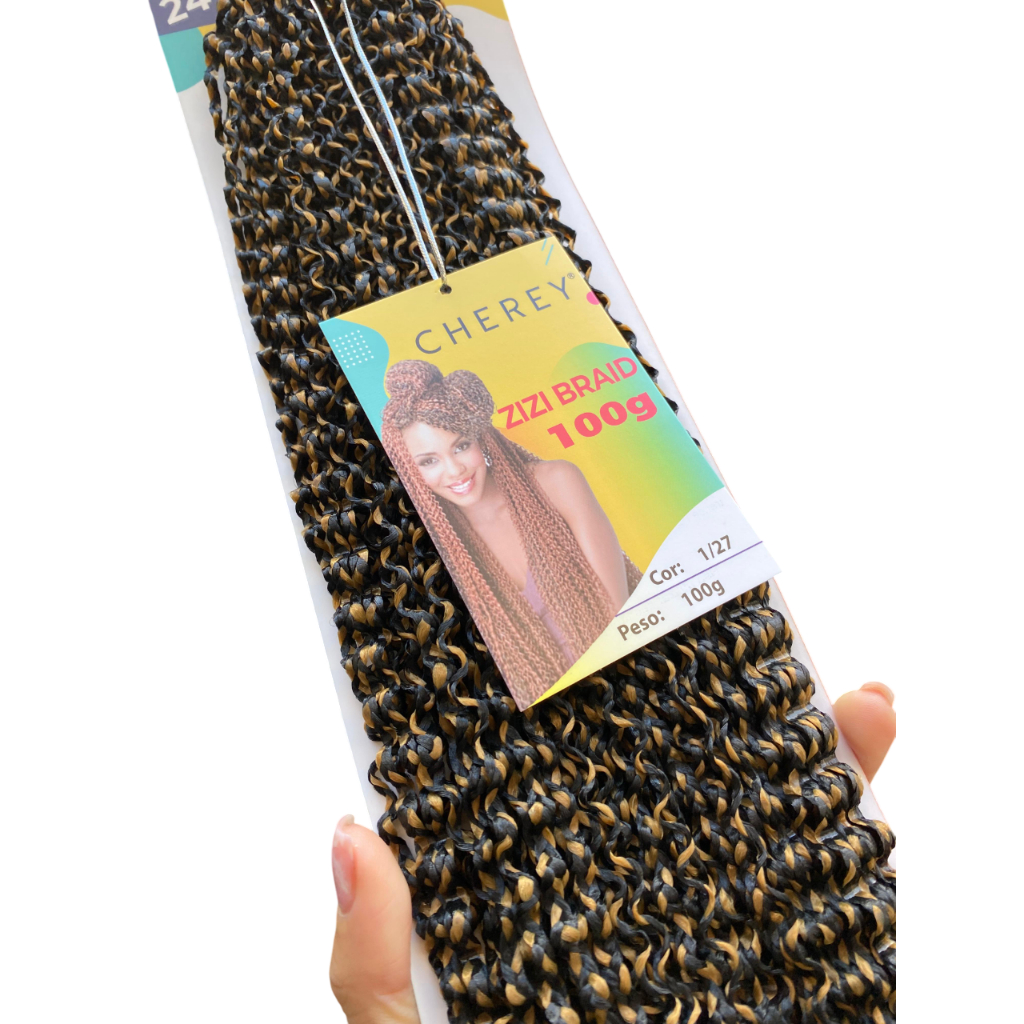 Kit 4 Pacotes De Cabelo Miojinho (Cor 1/27 Preto Com Mel) Total