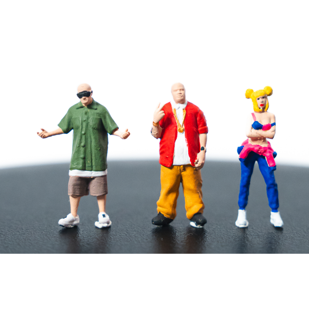 Kit Personagens 1/64 Lowrider (Bonecos) | Shopee Brasil