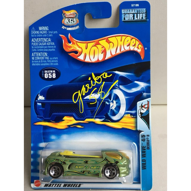 HOT WHEELS DEORA II 2003 WILD WAVE SERIES GARIBA58 | Shopee Brasil