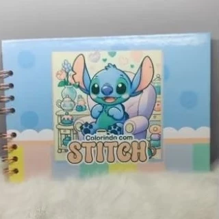 LIVRO DE COLORIR STITCH DESENHO PARA PINTAR BOOB GOODS em Oferta na Shopee