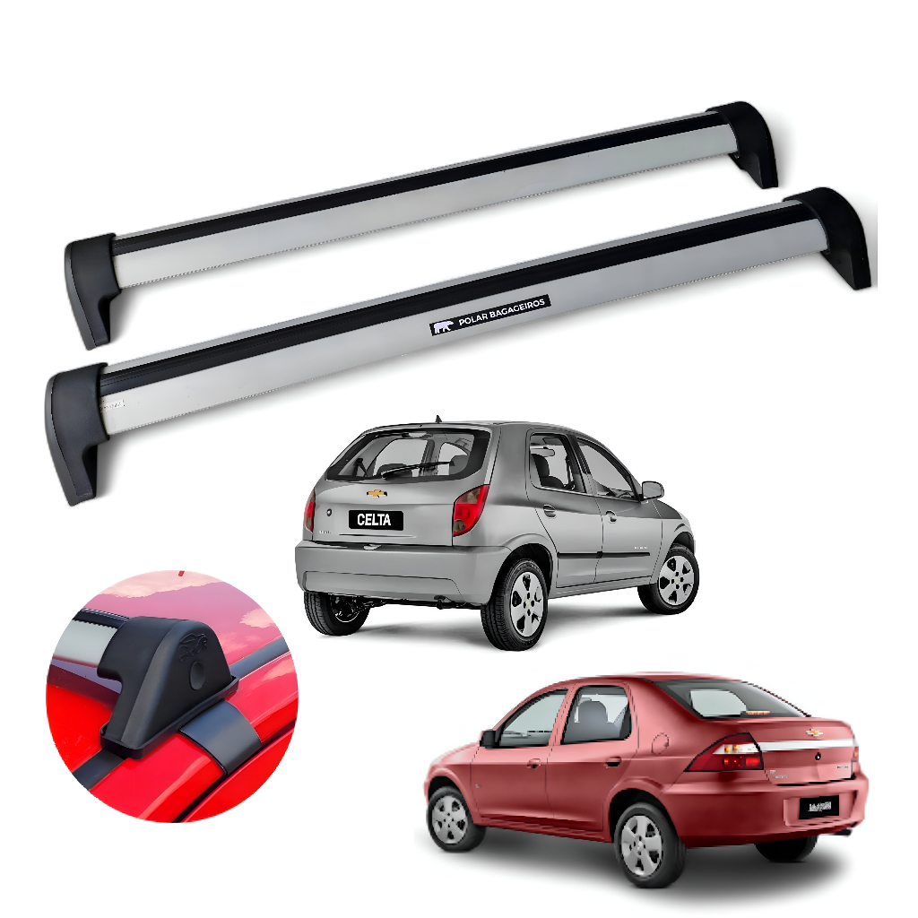 Rack De Teto Celta 4 Portas 2005 2006 2007 2008 2009 2010 | Shopee Brasil