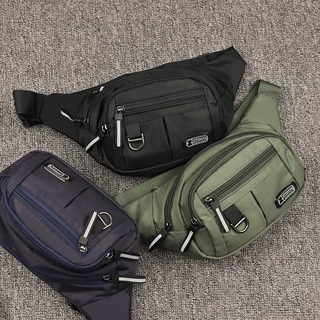 Pochete Masculina Impermeável com Alça Ajustável Estilosa Resistente e Versátil para Uso Diário,Mochila versátil popular