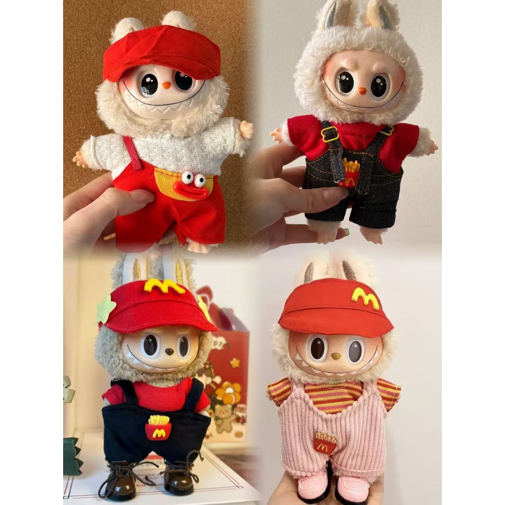 LABUBU Boneca Roupas Vinil Figuras De Pelúcia Vesti | Shopee Brasil