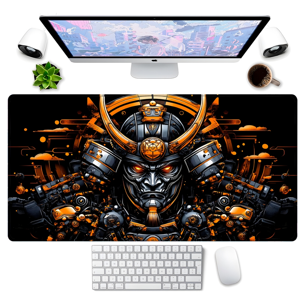 Mouse Pad Gamer p/ Destktop Borda Costurada Periférico Diversas