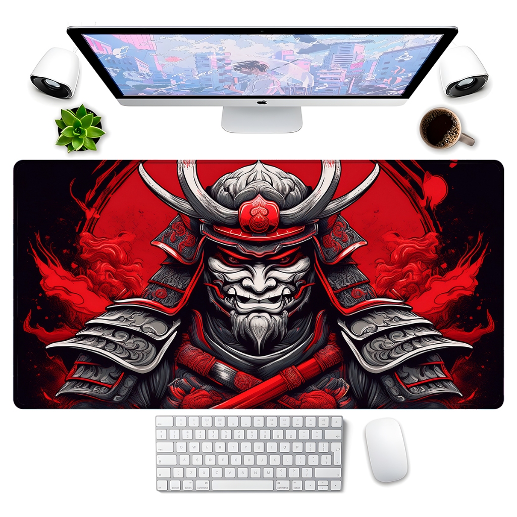 Mouse Pad Gamer p/ Destktop Borda Costurada Periférico Diversas