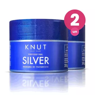 Kit 2 Máscara Capilar Knut Silver Cisteine 300g em Oferta na Shopee