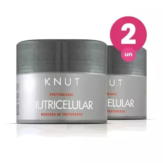 Kit 2 Máscara Capilar Knut Nutricelular 300g em Oferta na Shopee