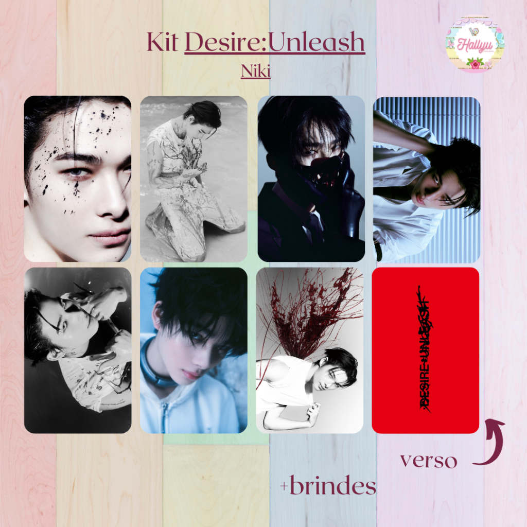 kit niki enhypen desire:unleash | Shopee Brasil