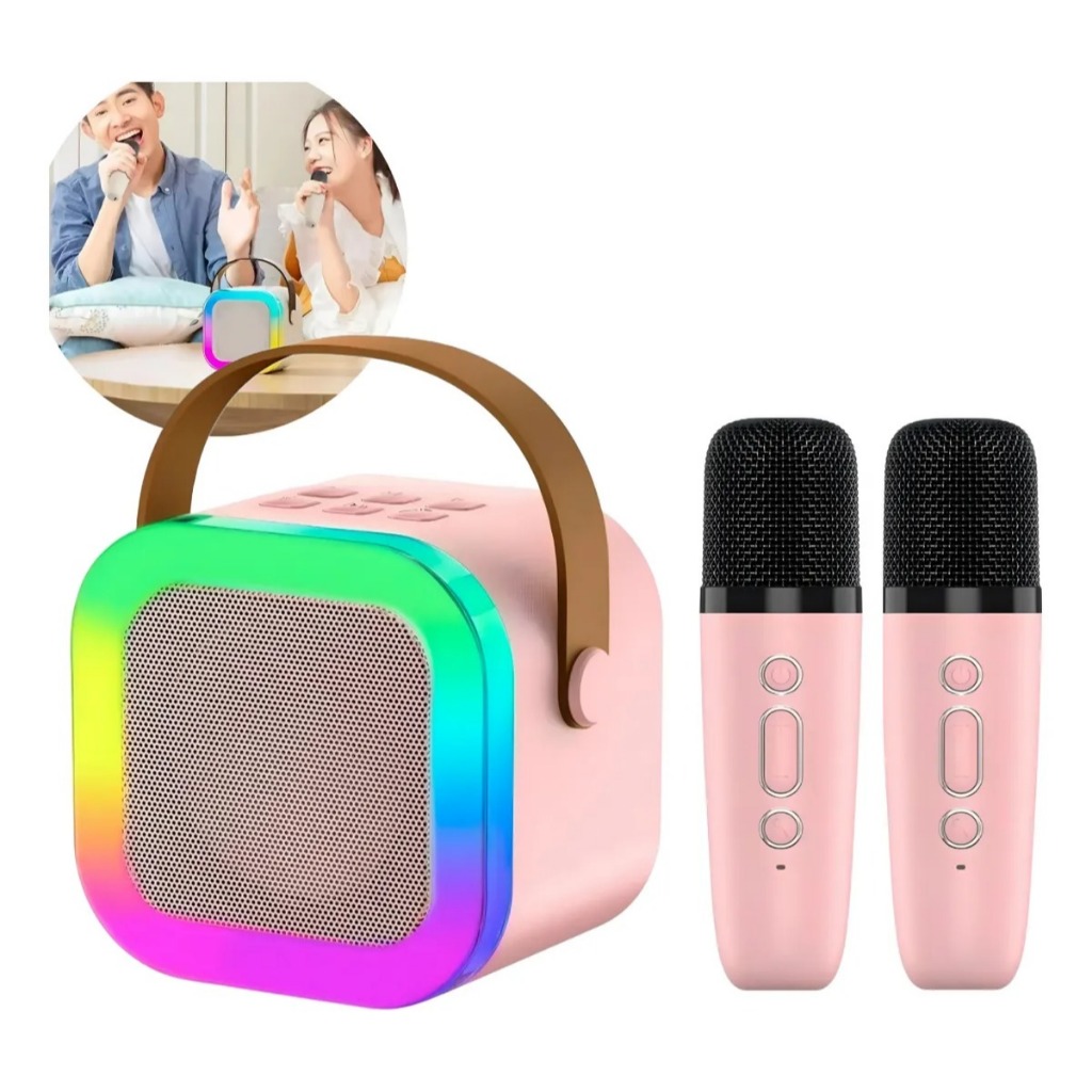Caixa De Som Com Microfone Karaokê 10W Xtrad XDG-62 | Shopee Brasil