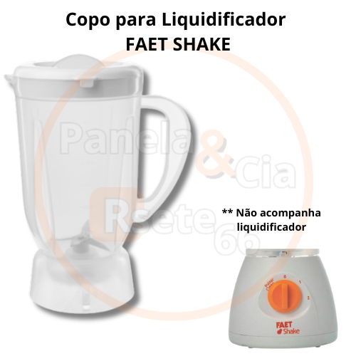Copo para liquidificador FAET SHAKE - Sield Toplink - material ...
