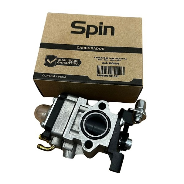 Carburador Para Roçadeira C/ Parafuso Esticador 43cc 52cc 63cc