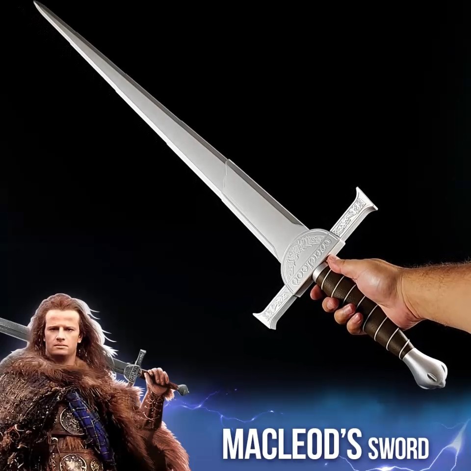 Espada Macleod - Highlander – Réplica Decorativa Expansível | Shopee Brasil