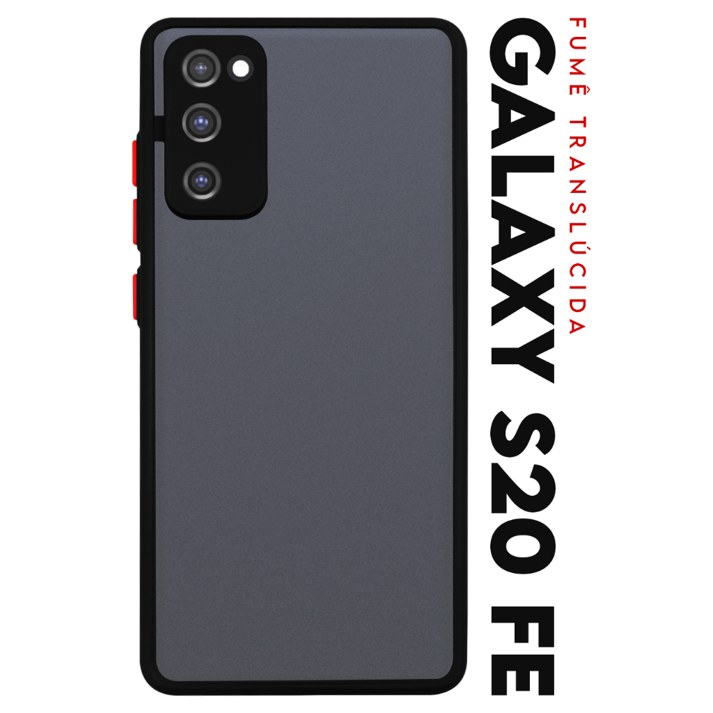 Case Capinha Case Anti Impacto Space Acrílico Translucida Fumê Protetora para Samsung Galaxy S20 Fe 4g G780 5g G781 6.5