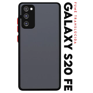 Case Capinha Case Anti Impacto Space Acrílico Translucida Fumê Protetora para Samsung Galaxy S20 Fe 4g G780 5g G781 6.5