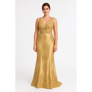 Vestido Madrinha Dourado na Black Friday 2025 | BuscaProdutos