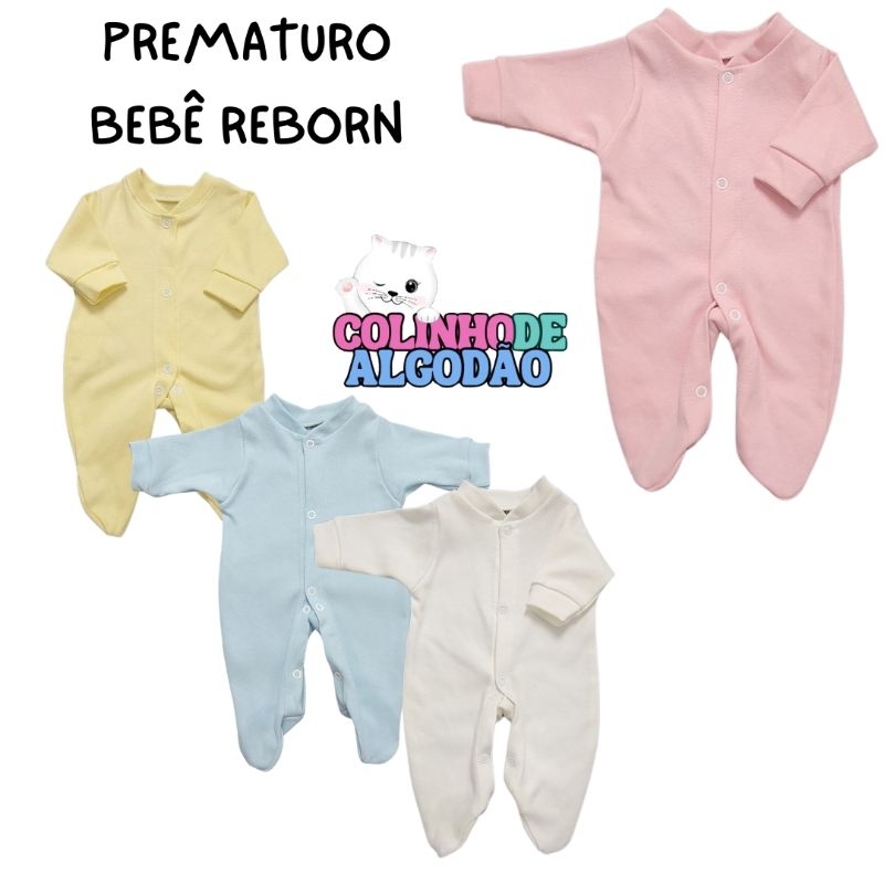 Bebê Prematuro Roupinha Para Bebe Masculino Macacão Bebe Prematuro