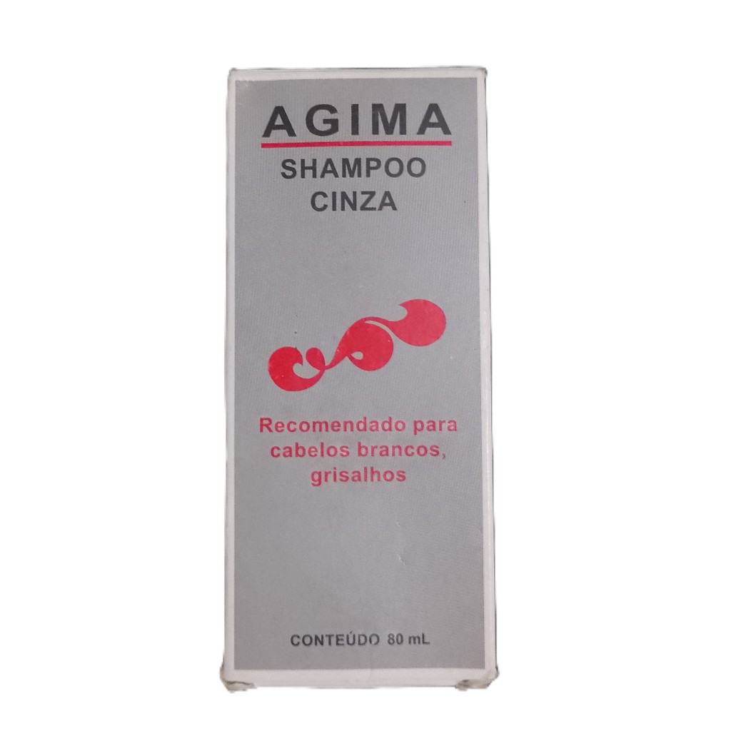shampoo cinza natural Agima 80ml | Shopee Brasil