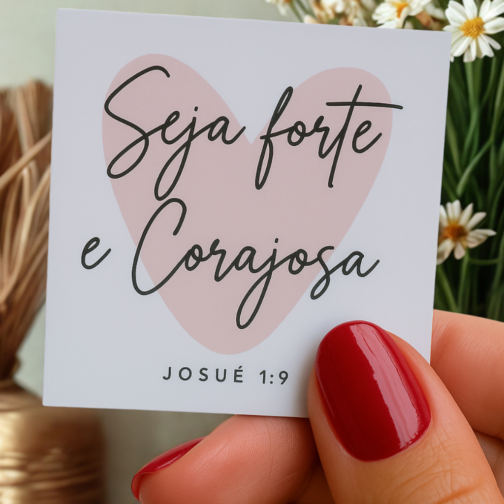 100 Mini Cartões Mensagens Biblicas, Motivacional, Agradecimento para ...