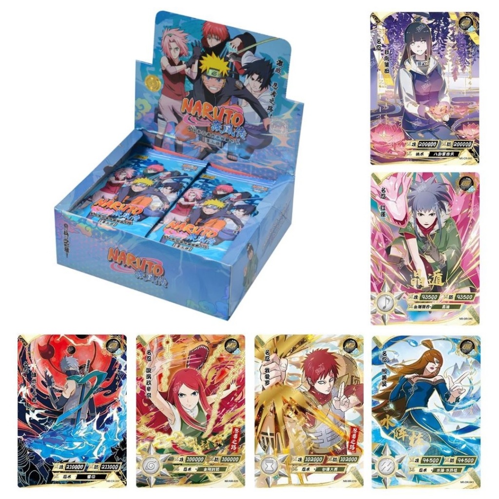 Cartas Naruto Kayou Booster Tier 2 Wave 3 - Pacotes Avulsos