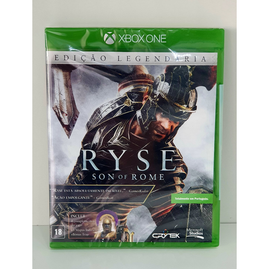 Jogo Xbox One Ryse Son Of Rome Edição Legendária Nacional (BR) Novo ...