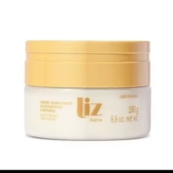 Creme hidratante desodorante corporal Liz Aura 250g - O Boticário em Oferta na Shopee