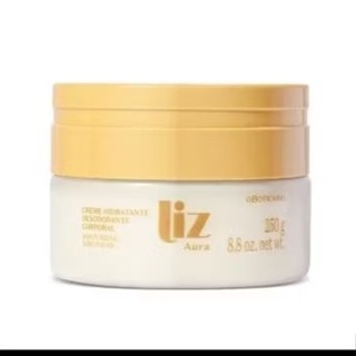 Creme hidratante desodorante corporal Liz Aura 250g - O Boticário em Oferta na Shopee