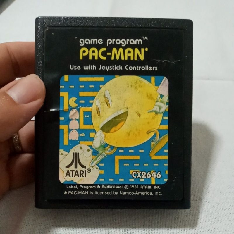 Pac-Man Atari Game Program original (não funcionou) | Shopee Brasil
