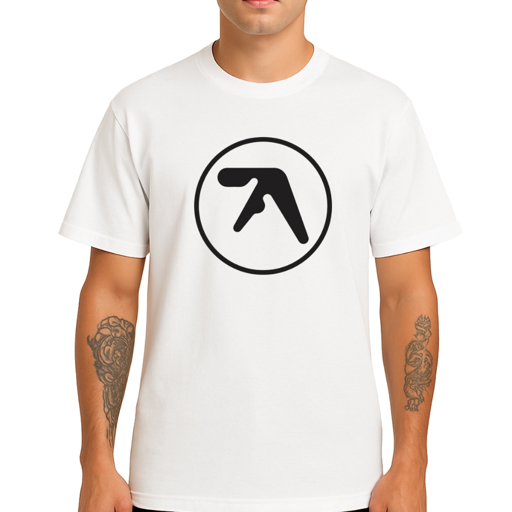 Camiseta Aphex Twin T-Shirt Official Logo Blusa 100% Algodão | Shopee ...