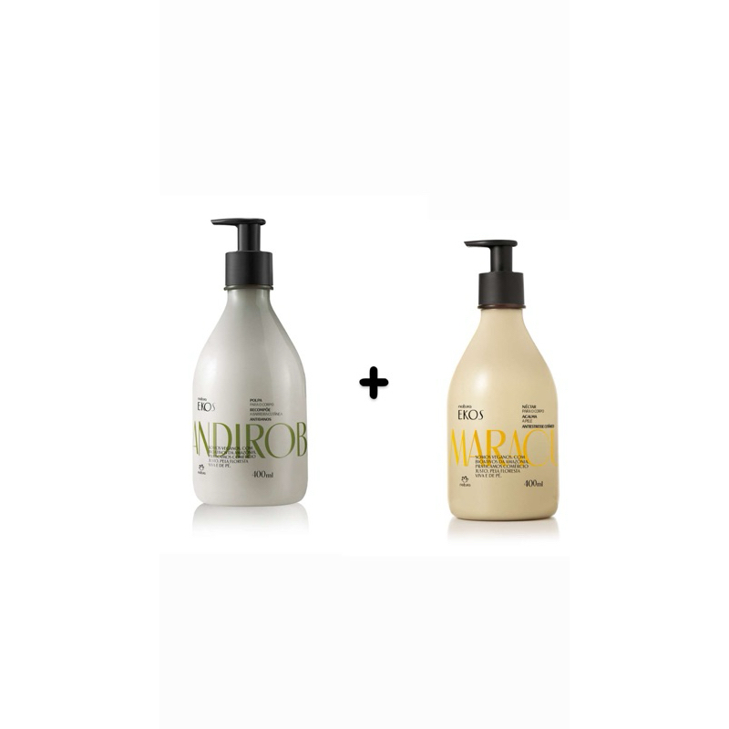 COMBO 2 Desodorante Hidratante Para o Corpo Ekos MARACUJÁ+ANDIROBA