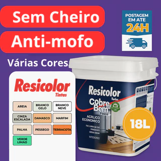 Tinta 18L Rende 100M Interna Resicolor