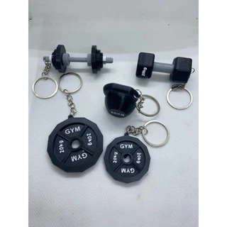 Kit chaveiro academia 5 unidades