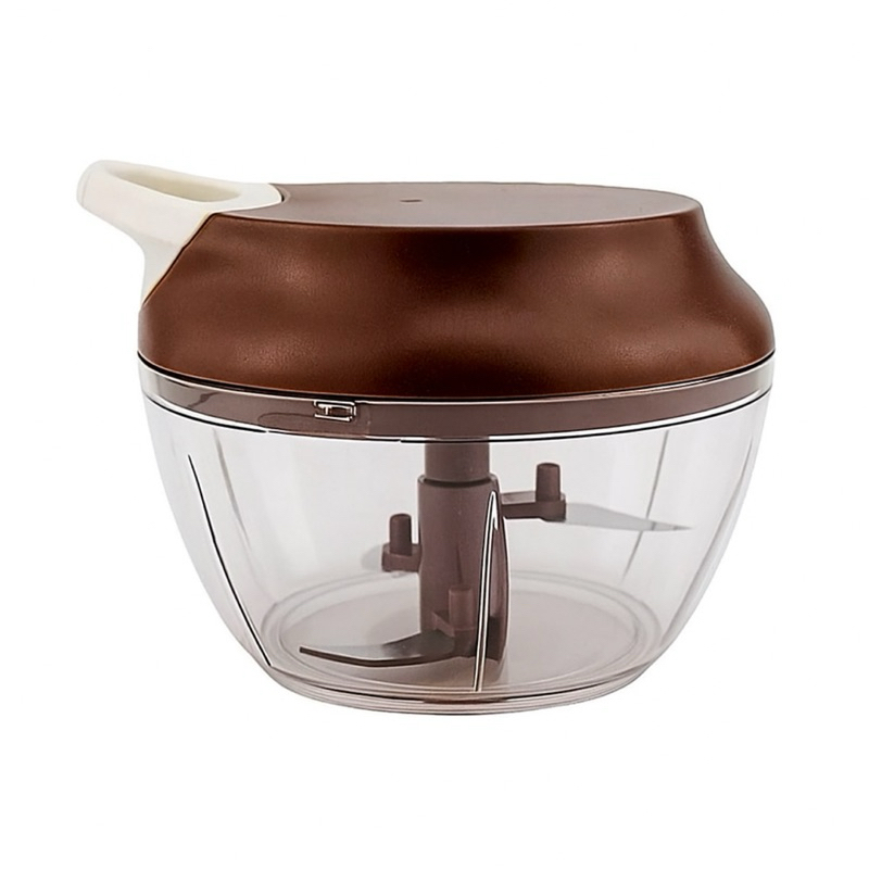 Processador Triturador Alimentos 3 Lâminas Manual Mini