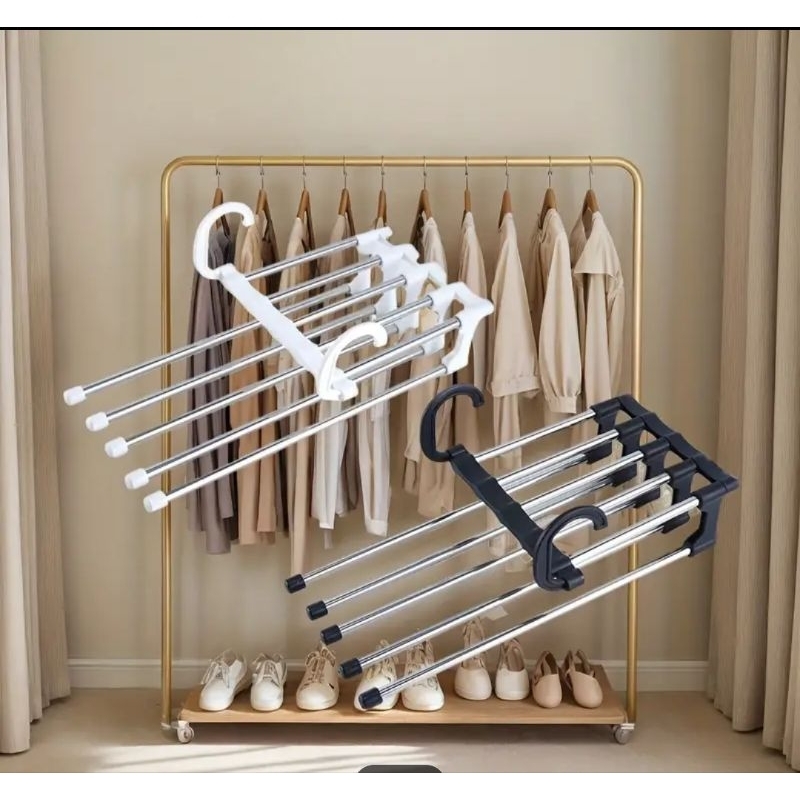 Cabide de Inox 5 Divisórias Multifuncional | Shopee Brasil