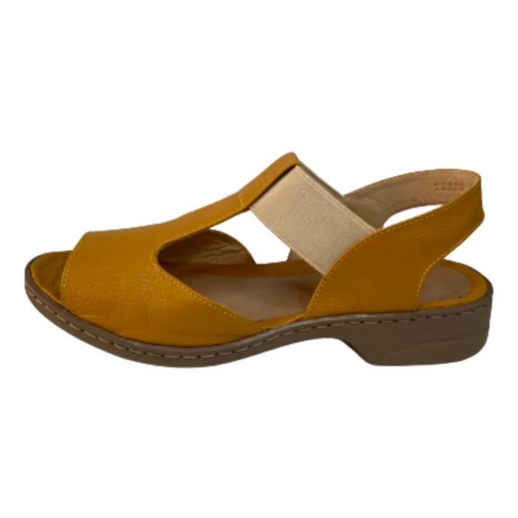 Sandália Feminina de Couro Opananken Alexxa Conforto Taiga 72816