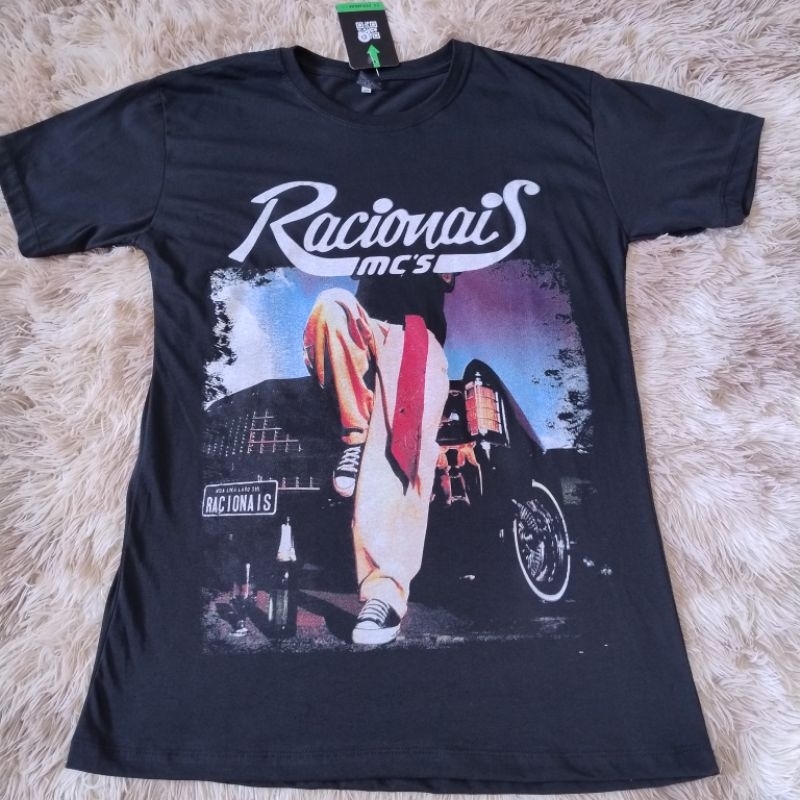 Camiseta Racionais Mc's | Shopee Brasil