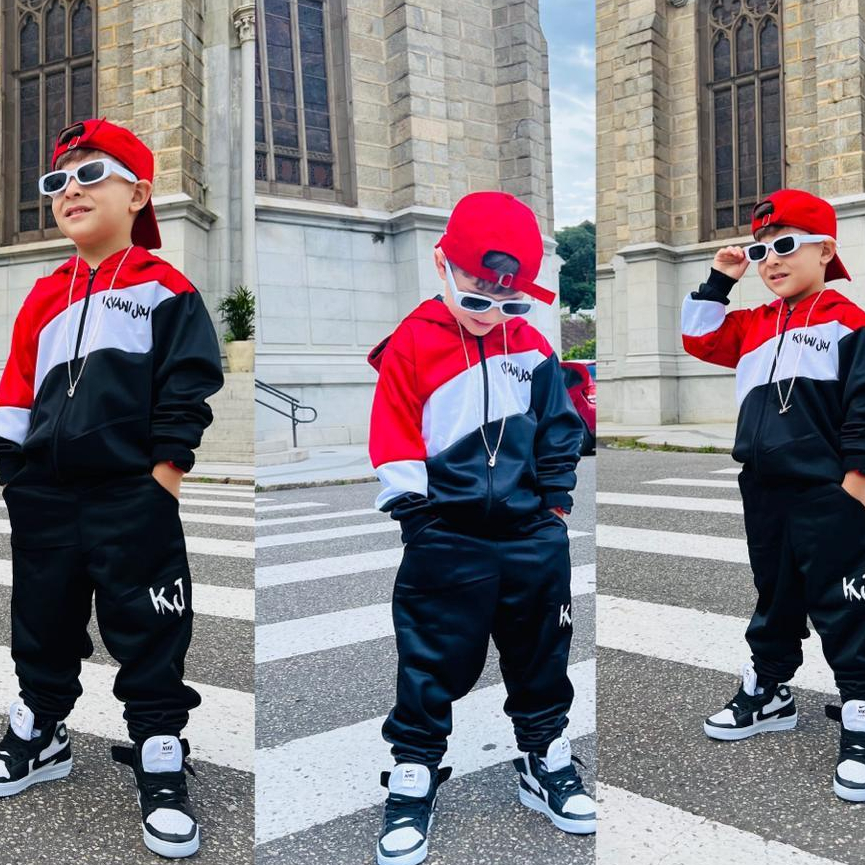 Conjunto De Frio Infantil Moleton Infantil Masculino Mercado Livre