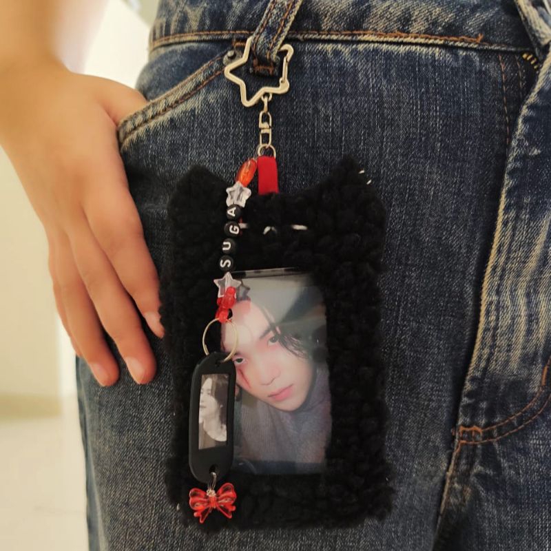 photocard case chaveiro pc holder yoongi suga bts | Shopee Brasil