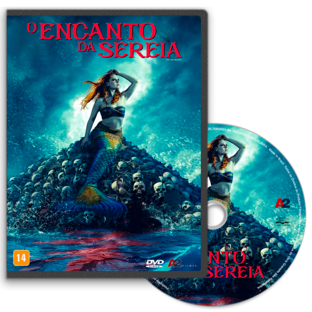 DVD - O Encanto da Sereia (2025) (Dual Áudio) | Shopee Brasil