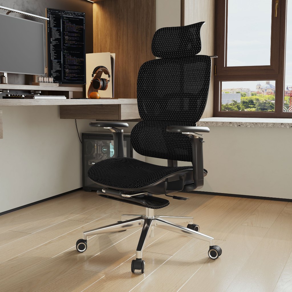 Cadeira Ergonômica Escritório Gamer Confortável para Estudo 150kg ...