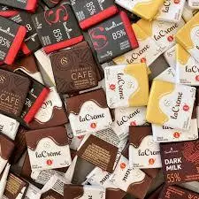 Kit 50 Unidades  Mini Tabletes Sabores Variados Chocolate 5g Cacau Show em Oferta na Shopee