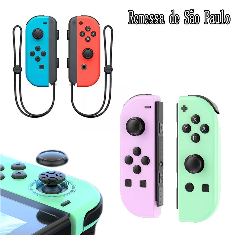 Gamepad Compatível Com Nintendo Switch Oled Suporte De Console Controlador Bluetooth Para Esquerda E Direita Joystick