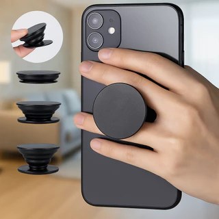 Suporte De Dedo Para Celular Liso Retrátil Anti Queda Pop Socket Universal Colorido