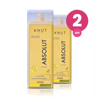 Kit 2 Condicionador Knut Absolut 250ml em Oferta na Shopee