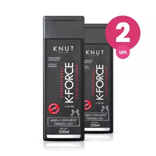 Kit 2 Condicionador Knut K-Force 250ml em Oferta na Shopee
