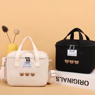 Bolsa Térmica Lancheira Com Alça Para Alimentos marmitas e Líquidos Multiuso Unissex Amplo Espaço em Oferta na Shopee