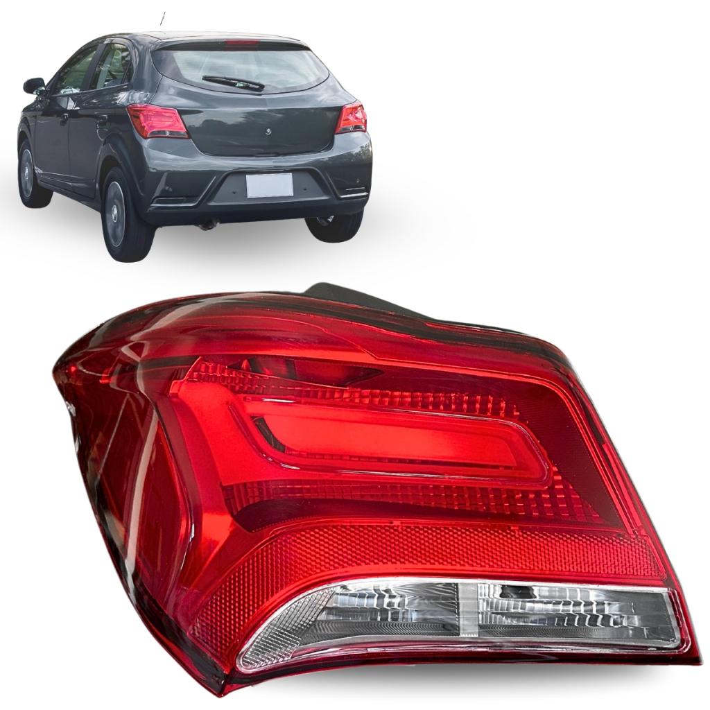 Lanterna Traseira Onix Hatch LT LTZ 2017 2018 2019 2020 JOY 2020 2021 ...
